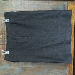 Sandro Sportswear Faux Denim Pencil Skirt - Size 10